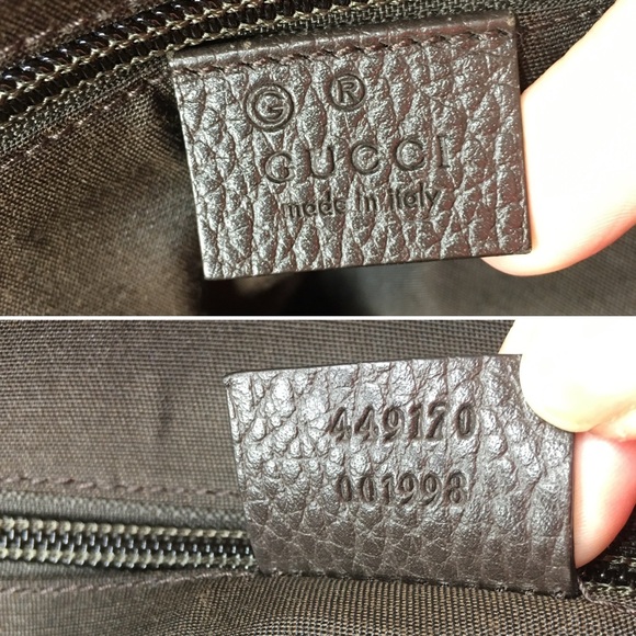 Authentic Gucci large tote bag brown monogram canvas - Picture 16 of 16